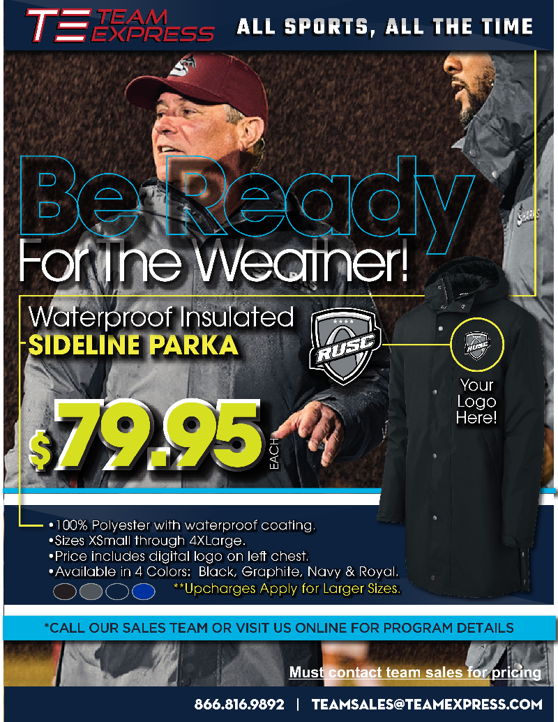 Waterproof Insulated Sideline Parka