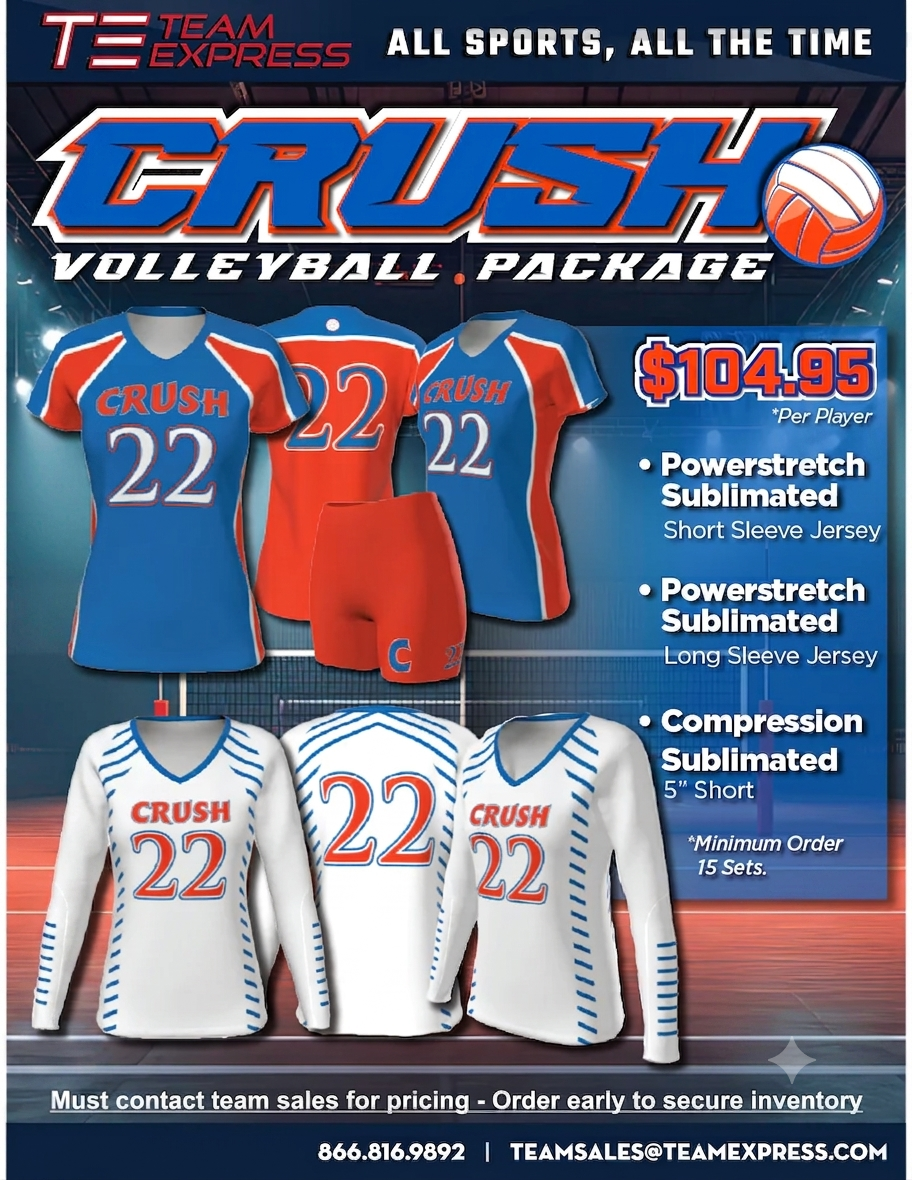 Crush Volleyball Package