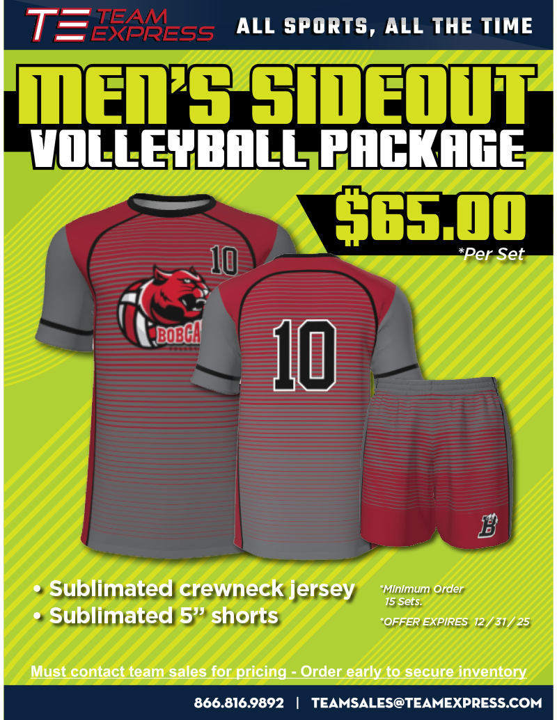 Men's Sideout Volleyball Package