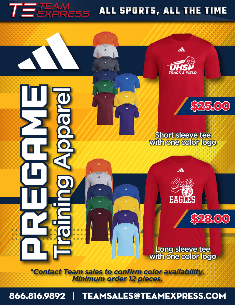 Pregame Training Apparel
