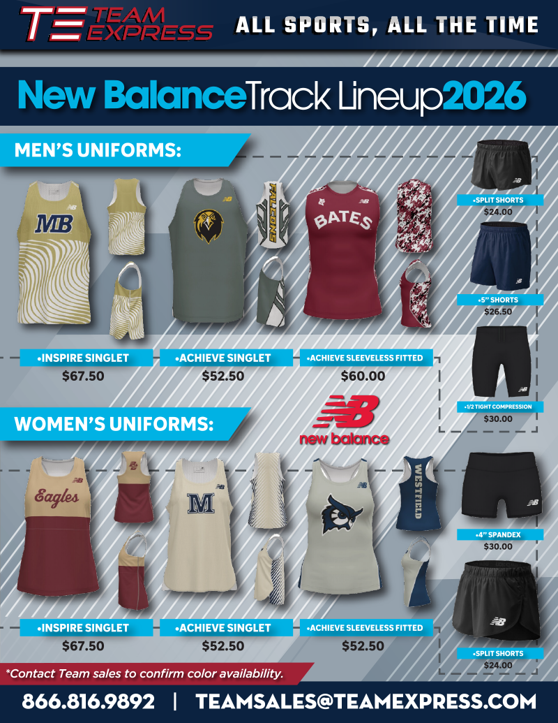 New Balance 2026 Track Lineup