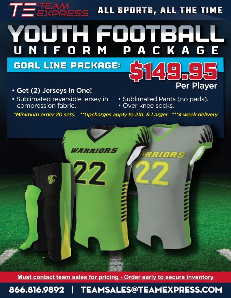 Youth Football Goal Line Package