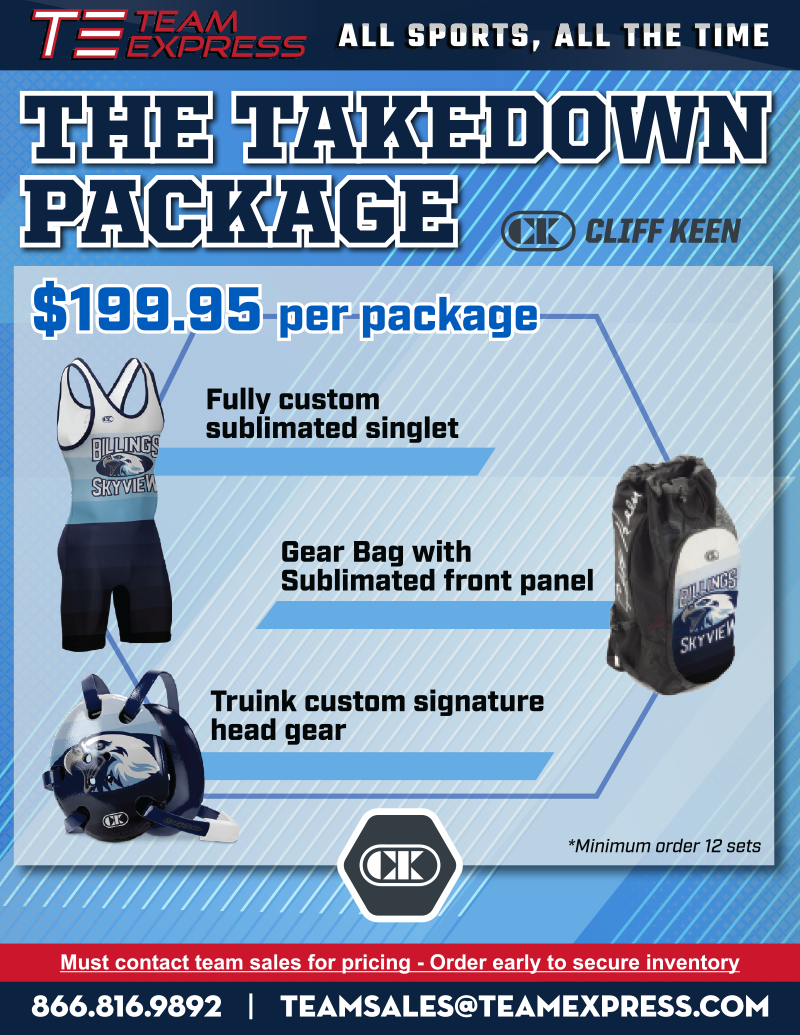 Cliff Keen Takedown Package